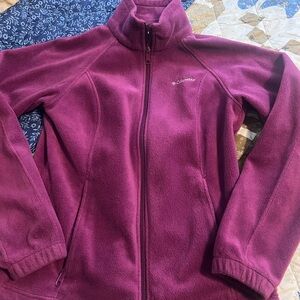 Columbia Women's Purple Fleece Jacket